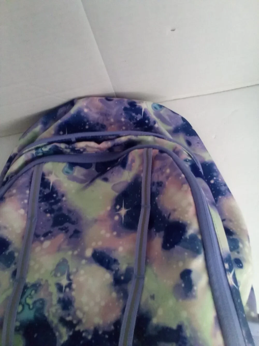 Lands End pattern backpack front